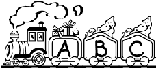 Le petit train de l'alphabet